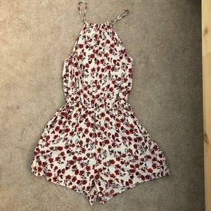 NOT FOR SALE Rose Printed Romper